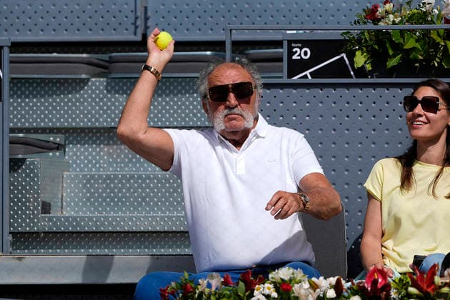 MADRID OPEN TENNIS 2026. ATP, Tennis Herren SINNER ¢ ITA v NORRIE ¢ GBR Ion Tiiriac during Madrid Open Tennis 2025 match. April 28, 2026.(ALTERPHOTOS Acero) MadridSpain  Copyright: xAcerox