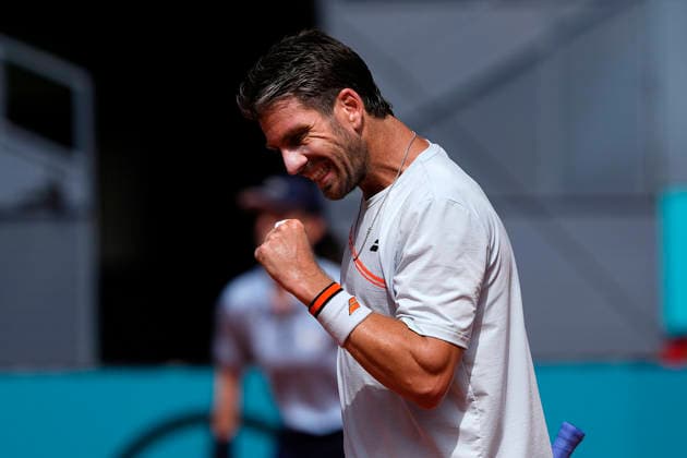 MADRID OPEN TENNIS 2026. ATP, Tennis Herren SINNER ¢ ITA v NORRIE ¢ GBR Cameron Norrie, Great Britain, during Madrid Open Tennis 2025 match. April 28, 2026.(ALTERPHOTOS Acero) MadridSpain  Copyright: xAcerox
