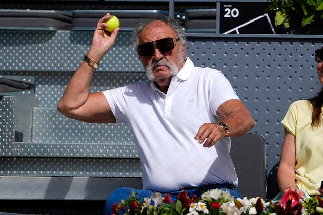Ion Tiiriac during Madrid Open Tennis 2025 match. April 28, 2026. (2026042821)