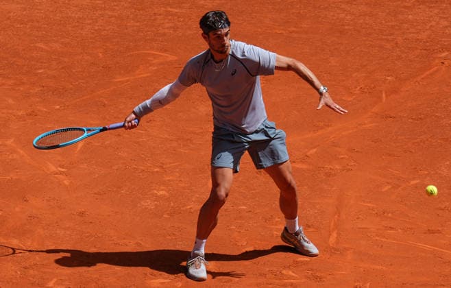 TENNIS : Mutua Madrid Open 2026 - 28 04 2026 Tennis - Madrid 2026 - ATP, Tennis Herren - WTA, Tennis Damen - 28 04 2026 - Lorenzo Musetti Madrid  Copyright: xccx