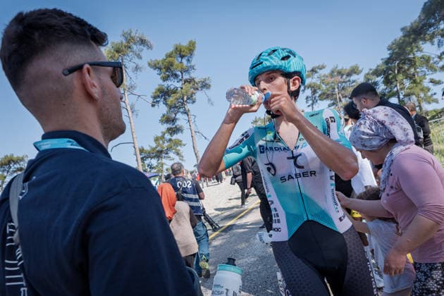 61st Presidential Cycling Tour of Turkiye MUGLA, TURKIYE - APRIL 28: Cyclists compete in the 132-kilometer Marmaris-Kiran route on April 28, 2026 in Mugla, Turkiye. This event represents the third stage of the 8-stage 61st Presidential Cycling Tour of Turkiye (TUR 2026), which is the only race in the country categorized as a ProSeries event on the UCI Europe Tour calendar. The competition is organized by the Turkish Cycling Federation under the auspices of the Presidency and with support from the Ministry of Youth and Sports. Ahmet Serdar Eser Anadolu Mugla Turkey. Editorial use only. Please get in touch for any other usage.  Copyright: x2026xAnadoluxAhmetxSerdarxEserx