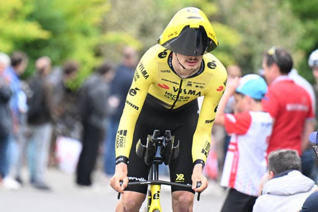 28-04-2026 Tour De Romandie; Tappa Prologo Villars Sur Glane; 2026, Visma - Lease A Bike; Mattio, Pietro; Villars Sur Glane; 