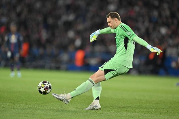 PSG v FC Bayern Munich - UEFA Champions League PARIS, FRANCE - APRIL 28: Manuel Neuer of FC Bayern Munich in action during the UEFA Champions League semi-final first leg match between PSG and FC Bayern Munich at Parc des Princes in Paris, France on April 28, 2026. Mustafa Yalcin Anadolu Paris France. Editorial use only. Please get in touch for any other usage.  Copyright: x2026xAnadoluxMustafaxYalcinx