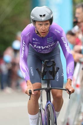 28.04.2026 Villars-sur-Glane, SCHWEIZ, Tour de Romandie 2026 Prolog Villars sur Glane - Villars sur Glane Patrick Gamper AUT Team Jayco Alula