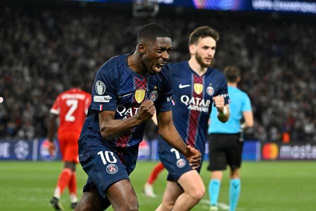 PSG - BAYERN PHOTOPQR OUEST FRANCE Stéphane Geufroi ; Paris ; 28 04 2026 ; Football Ligue des champions 2025-2026 Demi-finale (Aller) Paris SG - Bayern Munich. Paris, France, april 28th 2026. Champions League. Semi-final (First leg) Paris PSG - Bayern Munich. Paris France  Copyright: xPHOTOPQR OUESTxFRANCE MAXPPPxStéphanexGeufroix 20260428OFR9122 20260428OFR9122