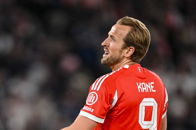 Harry Kane (FC Bayern München) gestures looks dejected during the UEFA Champions League 2025 26 Semi Final First Leg match between Paris Saint-Germain and FC Bayern München at Parc des Princes on April 28, 2026 in Paris, France. (Photo by Harry Langer DeFodi Images) -