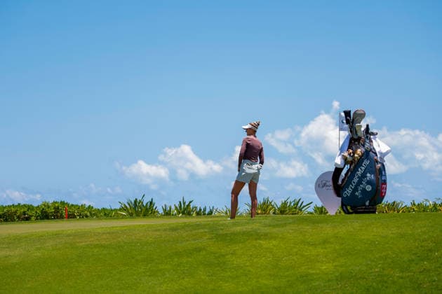 RIVIERA MAYA OPEN AT MAYAKOBA 2026 RIVIERA MAYA OPEN AT MAYAKOBA 2026 28042026 PLAYA DEL CARMEN, QUINTANA ROO. Action photo of Nelly Korda of the USA, during practice day of the Riviera Maya Open at Mayakoba 2026 at El Camaleon Golf Club in Playa del Carmen, Mexico. Foto de accion de Kelly Korda de Estados Unidos, durante dia de practica del torneo Riviera Maya Open at Mayakoba 2026 celebrado en el Club de Golf El Camaleon en Playa del Carmen, Mexico. Photo by IMAGENSHOP AGENCIA FOTOGRAFICA PLAYA DEL CARMEN QUINTANA ROO MEXICO Copyright: xYOALIxMARTINEZx