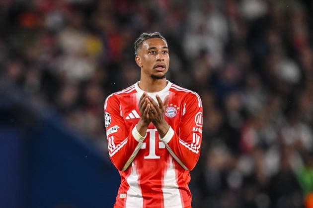 Michael Olise (FC Bayern München) gestures during the UEFA Champions League 2025 26 Semi Final First Leg match between Paris Saint-Germain and FC Bayern München at Parc des Princes on April 28, 2026 in Paris, France. (Photo by Harry Langer DeFodi Images) -