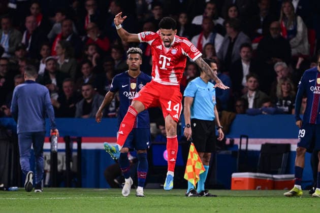 Torjubel zum 5:4 durch Luis Diaz 14 (FC Bayern Muenchen), Paris Saint-Germain vs. FC Bayern München, Champions League, Halbfinale, 28.04.2026 Paris Paris Frankreich