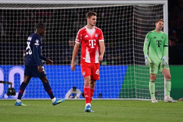 Josip Stanisic 44 (FC Bayern Muenchen), Paris Saint-Germain vs. FC Bayern München, Champions League, Halbfinale, 28.04.2026 Paris Paris Frankreich