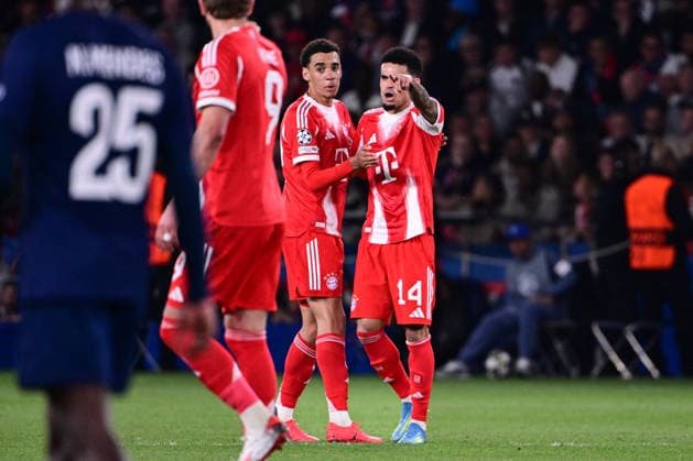 Torjubel zum 5:4 durch Luis Diaz 14 (FC Bayern Muenchen), Paris Saint-Germain vs. FC Bayern München, Champions League, Halbfinale, 28.04.2026 Paris Paris Frankreich