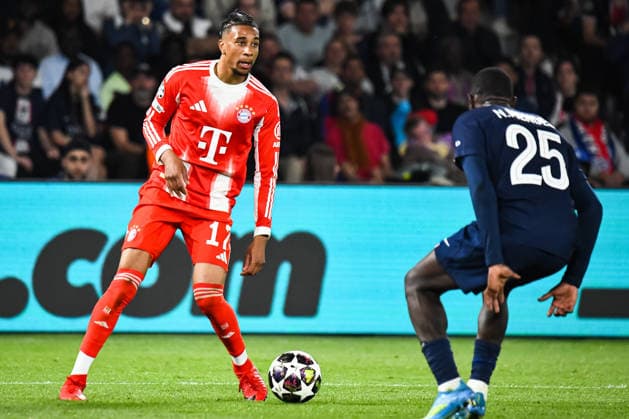 FOOTBALL : Paris Saint Germain vs FC Bayern Munich - Ligue des Champions - demi finale aller - 28 04 2026 Michael Olise (Bayern Munich) ParisFrance  Copyright: xBaptistexAutissierx