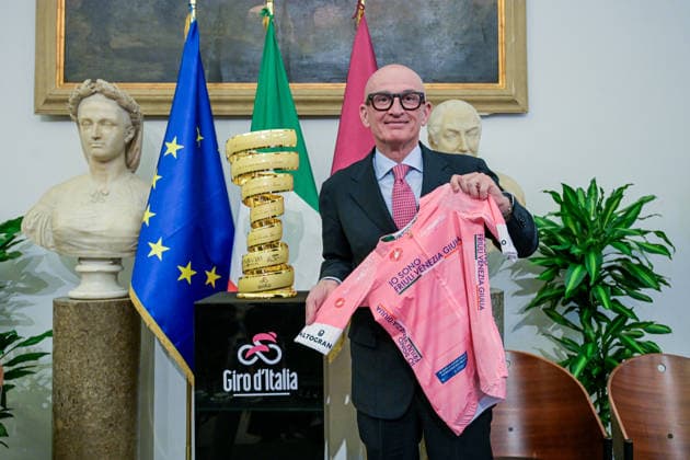 Francesco Casillo, Presentazione dell™arrivo del Giro d™Italia in Campidoglio. MercoledÃ¬ 29 Aprile 2026. News  Copyright: xValentinaxStefanelli LaPressex