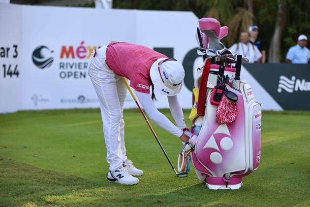 RIVIERA MAYA OPEN AT MAYAKOBA 2026 RIVIERA MAYA OPEN AT MAYAKOBA 2026 PROAM TOURNAMENT 29042026 PLAYA DEL CARMEN, QUINTANA ROO. Action photo of Chizzy Iwai of Japan, during the ProAm tournamet of the Riviera Maya Open at Mayakoba 2026 at El Camaleon Golf Club in Playa del Carmen, Mexico. Foto de accion de Chizzy Iwai de Japon, durante el evento ProAm del torneo Riviera Maya Open at Mayakoba 2026 celebrado en el Club de Golf El Camaleon en Playa del Carmen, Mexico. Photo by IMAGENSHOP AGENCIA FOTOGRAFICA PLAYA DEL CARMEN QUINTANA ROO MEXICO Copyright: xISABELAxQUIROZx