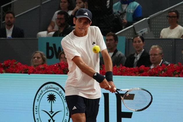 Jannik Sinner (ITA) vs Rafael Jodar (SPA) during Masters Series Madrid 2026 in Madrid on Wednesday 29 April 2026 Cordon Press 