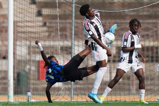 Atalanta s Henry Camara during the Italian Cup Final Under 20 soccer match between Atalanta and Juventus at Arena Civica Stadium in Milan , north Italy - wednesday , April 29 , 2026. - Soccer .  Copyright: xSpada LaPressex