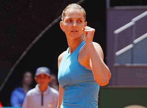 TENNIS - MUTUA MADRID OPEN 2026 - 29 04 2026 Laurent Lairys MAXPPP - Karolina Pliskova of CZE during the Mutua Madrid Open 2026, ATP, Tennis Herren Masters 1000 and WTA, Tennis Damen 1000 on 29 April 2026 at La Caja Magica in Madrid, Spain - Photo: Laurent Lairys MADRID SPAIN  Copyright: xMAXPPPxLaurentxLairysx LLR202604291448 LLR202604291448