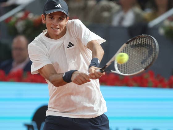 Alberto Simon Rafael Jodar during his Quarter Final match of the main draw of the Mutua Madrid Open de Tenis, played at the Caja Magica on April 29, 2026 in Madrid, Spain Copyright: xALBERTOxSIMONx AgenciaxLOFx