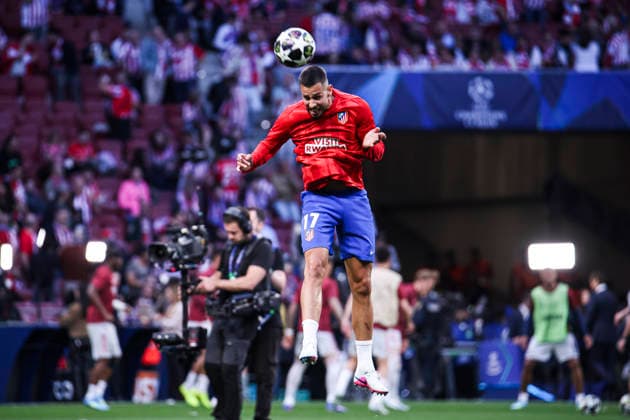 UEFA Champions League semifinals: Atletico de Madrid vs Arsenal April 29, Madrid, Madrid, Spain: David Hancko is warm up before UEFA Champions League 2025 26 match against Atletico de Madrid at Riyadh Air Metropolitano on April 29, 2026, in Madrid, Spain. Madrid Spain Madrid Madrid Spain Real Madrid C.F. v Manchester City - UEFA Champions League 2025 Copyright: xAlejandroxMatiasx