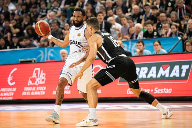 BILBAO, SPAIN - April 29: during the FIBA Europe Cub Final between Bilbao Basket and PAOK at Bilbao Arena on April 29, 2026 in Bilbao, Spain. (Photo by Ibai Tudanca) Copyright: xIbaixTudancax