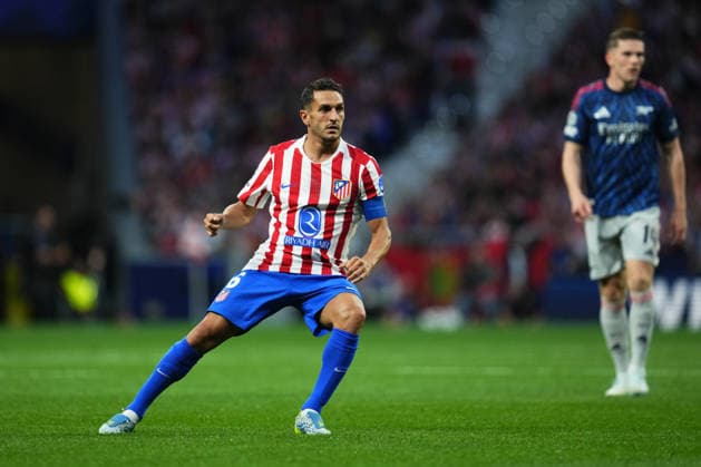 ESP: Atletico de Madrid - Arsenal FC. UEFA Champions League. Semi-Finals, first leg. Koke Resurreccion of Atletico de Madrid during the UEFA Champions League match, Semi-Finals, firstd leg, between Atletico de Madrid and Arsenal FC played at Riyadh Metropolitano Stadium on April 29, 2026 in Madrid. kpng Copyright: xBaguxBlancox xPRESSINPHOTOx PS_260429_ATL_ARS_2526_005