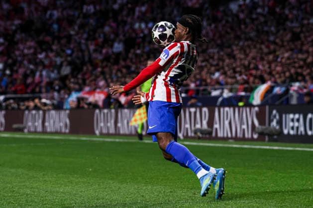 UEFA Champions League semifinals: Atletico de Madrid vs Arsenal April 29, Madrid, Madrid, Spain: Ademola Lookman with the ball during UEFA Champions League 2025 26 match beetween Atletico de Madrid and Arsenal at Riyadh Air Metropolitano on April 29, 2026, in Madrid, Spain. Madrid Spain Madrid Madrid Spain Real Madrid C.F. v Manchester City - UEFA Champions League 2025 Copyright: xAlejandroxMatiasx