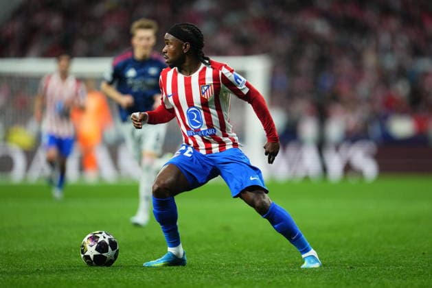 ESP: Atletico de Madrid - Arsenal FC. UEFA Champions League. Semi-Finals, first leg. Ademola Lookman of Atletico de Madrid during the UEFA Champions League match, Semi-Finals, firstd leg, between Atletico de Madrid and Arsenal FC played at Riyadh Metropolitano Stadium on April 29, 2026 in Madrid. kpng Copyright: xBaguxBlancox xPRESSINPHOTOx PS_260429_ATL_ARS_2526_014