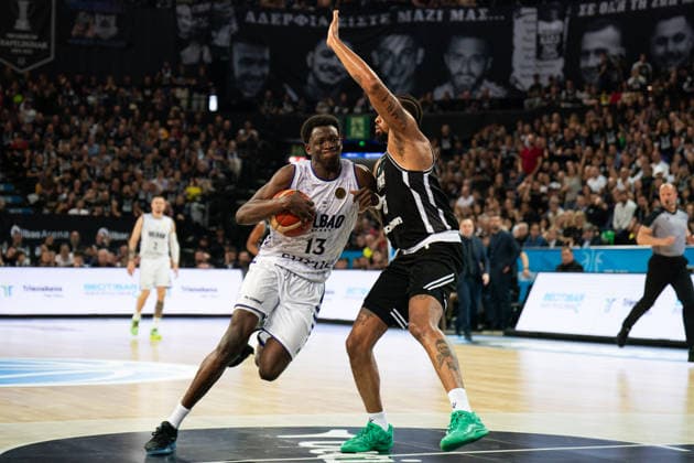 BILBAO, SPAIN - April 29: during the FIBA Europe Cub Final between Bilbao Basket and PAOK at Bilbao Arena on April 29, 2026 in Bilbao, Spain. (Photo by Ibai Tudanca) Copyright: xIbaixTudancax
