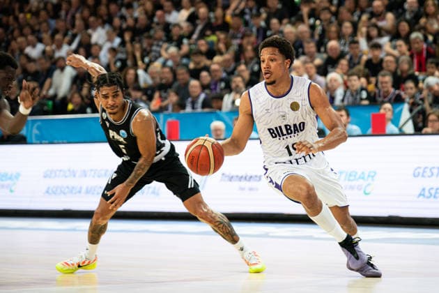 BILBAO, SPAIN - April 29: during the FIBA Europe Cub Final between Bilbao Basket and PAOK at Bilbao Arena on April 29, 2026 in Bilbao, Spain. (Photo by Ibai Tudanca) Copyright: xIbaixTudancax