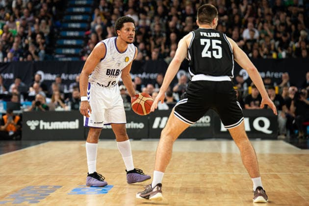 BILBAO, SPAIN - April 29: during the FIBA Europe Cub Final between Bilbao Basket and PAOK at Bilbao Arena on April 29, 2026 in Bilbao, Spain. (Photo by Ibai Tudanca) Copyright: xIbaixTudancax