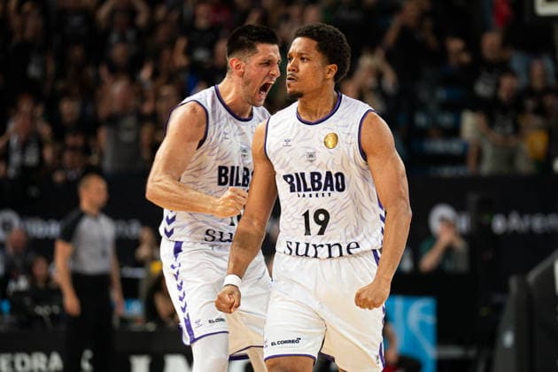 BILBAO, SPAIN - April 29: during the FIBA Europe Cub Final between Bilbao Basket and PAOK at Bilbao Arena on April 29, 2026 in Bilbao, Spain. (Photo by Ibai Tudanca) Copyright: xIbaixTudancax
