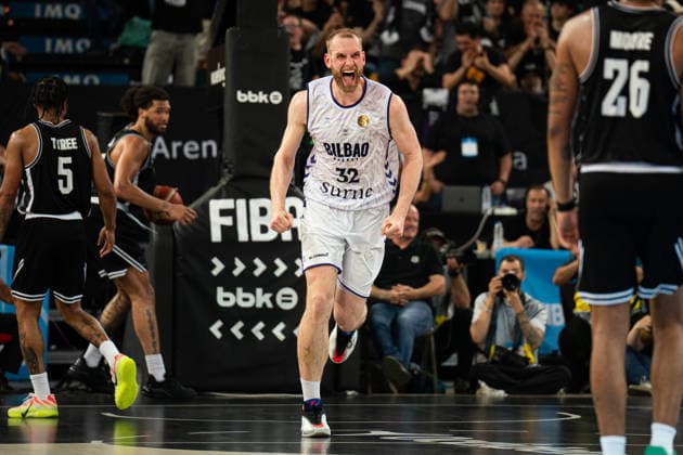 BILBAO, SPAIN - April 29: during the FIBA Europe Cub Final between Bilbao Basket and PAOK at Bilbao Arena on April 29, 2026 in Bilbao, Spain. (Photo by Ibai Tudanca) Copyright: xIbaixTudancax