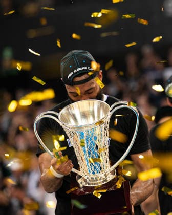 BILBAO, SPAIN - April 29: during the FIBA Europe Cub Final between Bilbao Basket and PAOK at Bilbao Arena on April 29, 2026 in Bilbao, Spain. (Photo by Ibai Tudanca) Copyright: xIbaixTudancax