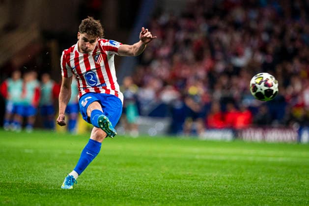 UEFA Champions League - Atletico de Madrid v ARSENAL FC. Semi-final, first leg match. UEFA Champions League - Atletico de Madrid v Arsenal FC.Atletico de Madrid s Julian Alvarez during Champions League 2025 2026, semi-final, first leg match.April 29, 2026 (ALTERPHOTOS Tomas Garrido) MadridSpain  Copyright: xTomasxGarridox
