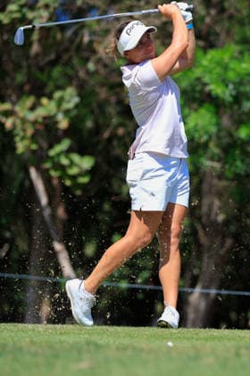 RIVIERA MAYA OPEN AT MAYAKOBA 2026 RIVIERA MAYA OPEN AT MAYAKOBA 2026 PROAM TOURNAMENT 29042026 PLAYA DEL CARMEN, QUINTANA ROO. Action photo of Amanda Doherty of the USA, during the ProAm tournament at the Riviera Maya Open at Mayakoba 2026 at El Camaleon Golf Club in Playa del Carmen, Mexico. Foto de accion de Amanda Doherty de Estados Unidos, durante evento ProAm del torneo Riviera Maya Open at Mayakoba 2026 celebrado en el Club de Golf El Camaleon en Playa del Carmen, Mexico. Photo by IMAGENSHOP AGENCIA FOTOGRAFICA PLAYA DEL CARMEN QUINTANA ROO MEXICO Copyright: xISABELAxQUIROZx