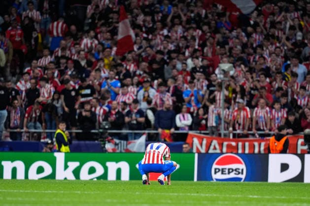 April 29, 2026, Madrid, Madrid, Spain: David Hancko of Atletico de Madrid reacts during the UEFA Champions League 2025 26 League Semi Final First Leg match between Atletico de Madrid and Arsenal FC at Riyadh Air Metropolitano on April 29, 2026, in Madrid, Spain. Madrid Spain - ZUMAa181 20260429_zaa_a181_421 Copyright: xDennisxAgyemanx