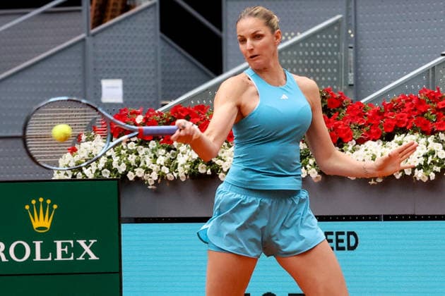 TENNIS : Mutua Madrid Open 2026 - 29 04 2026 Tennis - Madrid 2026 - ATP, Tennis Herren - WTA, Tennis Damen - 28 04 2026 - Karolina Pliskova Madrid  Copyright: xccx