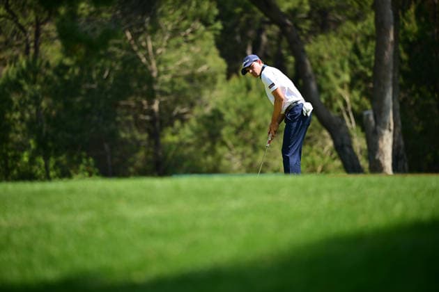 Turkish Airlines Open 2026 kicks off in Antalya ANTALYA, TURKIYE - APRIL 30: Daniel Rodrigues of Portugal competes in the Turkish Airlines Open 2026 Golf Tournament at the Regnum National Golf Club in Antalya, Turkiye on April 30, 2026. Orhan Cicek Anadolu Antalya Turkey. Editorial use only. Please get in touch for any other usage.  Copyright: x2026xAnadoluxOrhanxCicekx