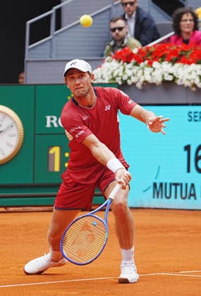 TENNIS - MUTUA MADRID OPEN 2026 - 30 04 2026 Casper Ruud of Norway during the Mutua Madrid Open 2026, ATP, Tennis Herren Masters 1000 and WTA, Tennis Damen 1000 on 30April 2026 at La Caja Magica in Madrid, Spain - Photo: Laurent Lairys MADRIDSpain  Copyright: xLaurentxLairysx