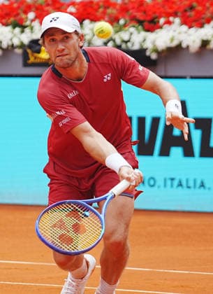 TENNIS - MUTUA MADRID OPEN 2026 - 30 04 2026 Casper Ruud of Norway during the Mutua Madrid Open 2026, ATP, Tennis Herren Masters 1000 and WTA, Tennis Damen 1000 on 30April 2026 at La Caja Magica in Madrid, Spain - Photo: Laurent Lairys MADRIDSpain  Copyright: xLaurentxLairysx