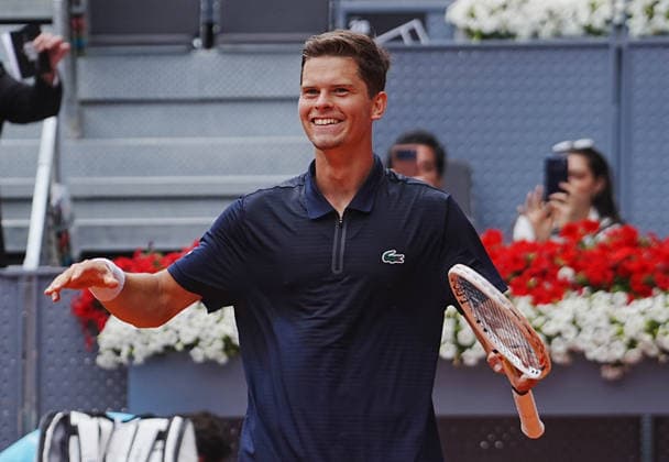 TENNIS - MUTUA MADRID OPEN 2026 - 30 04 2026 Alexander Bloockx of Belgium during the Mutua Madrid Open 2026, ATP, Tennis Herren Masters 1000 and WTA, Tennis Damen 1000 on 30April 2026 at La Caja Magica in Madrid, Spain - Photo: Laurent Lairys MADRIDSpain  Copyright: xLaurentxLairysx