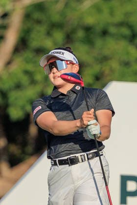 RIVIERA MAYA OPEN AT MAYAKOBA 2026 RIVIERA MAYA OPEN AT MAYAKOBA 2026 DAY 1 30042026 PLAYA DEL CARMEN, QUINTANA ROO. Action photo of Chisato Iwai of Japan, during day 1 of the Riviera Maya Open at Mayakoba 2026 at El Camaleon Golf Club in Playa del Carmen, Mexico. Foto de accion de Chisato Iwai de Japon, durante el dia 1 del torneo Riviera Maya Open at Mayakoba 2026 celebrado en el Club de Golf El Camaleon en Playa del Carmen, Mexico. Photo by IMAGENSHOP AGENCIA FOTOGRAFICA PLAYA DEL CARMEN QUINTANA ROO MEXICO Copyright: xMIKIOxWATANABEx