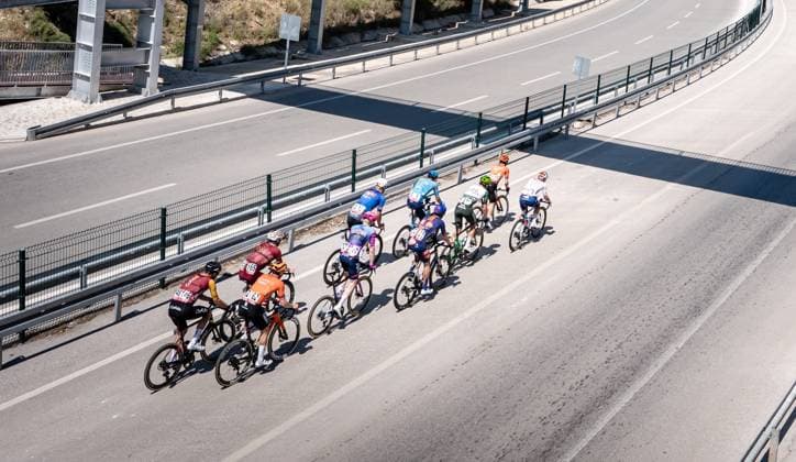 61st Presidential Cycling Tour of Turkiye ANTALYA, TURKIYE - APRIL 30: Cyclists compete in the Patara-Kemer stage of the 61st Presidential Cycling Tour of Turkiye (TUR 2026) on April 30, 2026, in Antalya, Turkiye. This 5th stage is part of the International Cycling Union (UCI) Europe Tour calendar and is the only race in Turkiye categorized as a ProSeries event. Numerous athletes participated in this 177.9-kilometer route, which highlights the natural beauty of the Mediterranean coast. Ahmet Serdar Eser Anadolu Antalya Turkey. Editorial use only. Please get in touch for any other usage.  Copyright: x2026xAnadoluxAhmetxSerdarxEserx