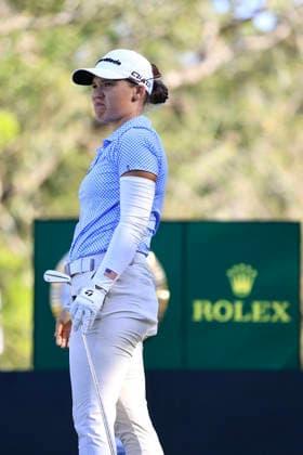 RIVIERA MAYA OPEN AT MAYAKOBA 2026 RIVIERA MAYA OPEN AT MAYAKOBA 2026 DAY 1 30042026 PLAYA DEL CARMEN, QUINTANA ROO. Action photo of Melanie Green of the USA, during day 1 of the Riviera Maya Open at Mayakoba 2026 at El Camaleon Golf Club in Playa del Carmen, Mexico. Foto de accion de Melanie Green de Estados Unidos durante el dia 1 del torneo Riviera Maya Open at Mayakoba 2026 celebrado en el Club de Golf El Camaleon en Playa del Carmen, Mexico. Photo by IMAGENSHOP AGENCIA FOTOGRAFICA PLAYA DEL CARMEN QUINTANA ROO MEXICO Copyright: xISABELAxQUIROZx