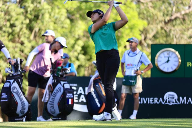 RIVIERA MAYA OPEN AT MAYAKOBA 2026 RIVIERA MAYA OPEN AT MAYAKOBA 2026 DAY 1 30042026 PLAYA DEL CARMEN, QUINTANA ROO. Action photo of Hira Naveed of Australia, during day 1 of the Riviera Maya Open at Mayakoba 2026 at El Camaleon Golf Club in Playa del Carmen, Mexico. Foto de accion de Hira Naveed de Australia, durante el dia 1 del torneo Riviera Maya Open at Mayakoba 2026 celebrado en el Club de Golf El Camaleon en Playa del Carmen, Mexico. Photo by IMAGENSHOP AGENCIA FOTOGRAFICA PLAYA DEL CARMEN QUINTANA ROO MEXICO Copyright: xISABELAxQUIROZx