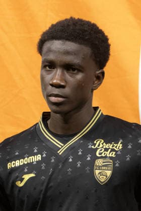 ABDOULAYE FAYE, Lorient, Ligue 1, 2025-26, Olympique Lyonnais vs Lorient 2-0, 12-04-2026, Primo piano, Head shot, Close up LIGUE 1 2025-26 OLYMPIQUE LIONE-LORIENT 2-0