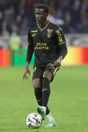 ABDOULAYE FAYE, Lorient, Ligue 1, 2025-26, Olympique Lyonnais vs Lorient 2-0, 12-04-2026, Azione, Action, Single shot LIGUE 1 2025-26 OLYMPIQUE LIONE-LORIENT 2-0