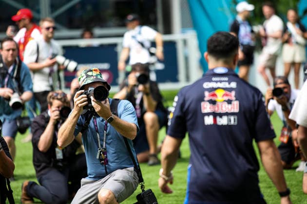F1 - MIAMI GRAND PRIX 2026 Photographers media during the Formula 1 Miami Grand Prix 2026, 4th round of the 2026 Formula One World Championship, WM, Weltmeisterschaft from May 1 to 3, 2026 on the Miami International Autodrome, in Miami Gardens, USA - Photo Xavier Bonilla DPPI Miami GardensUnited States  Copyright: xXavixBonillax
