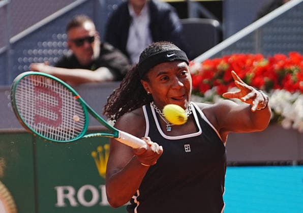 April 30, 2026, Madrid, Bretagne, SPAIN: Halley Baptiste of USA during the Mutua Madrid Open 2026, ATP, Tennis Herren Masters 1000 and WTA, Tennis Damen 1000 on 30April 2026 at La Caja Magica in Madrid, Spain - Photo: . TENNIS - MUTUA MADRID OPEN 2026 - 30 04 2026  - ZUMAl193 20260430_zsp_l193_062 Copyright: xLaurentxLairysx