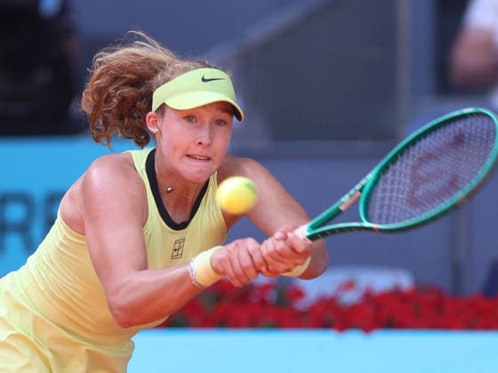 Alberto Simon Mirra Andreeva during his Semi-Final match of the main draw of the Mutua Madrid Open de Tenis, played at the Caja Magica on April 30, 2026 in Madrid, Spain Copyright: xALBERTOxSIMONx AgenciaxLOFx